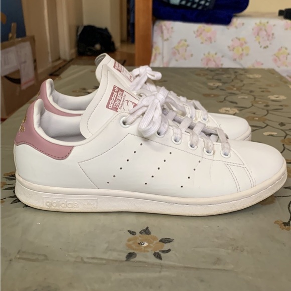 Adidas Stan Smith lace up shoes size 8 women’s sneakers - Picture 5 of 8